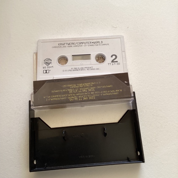 Kraftwerk computer world cassette tape - Picture 2 of 2
